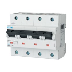 Installatie-automaat (MCB) AZ, C-kar., 20A , 4P, 25 kA